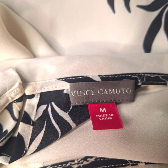 Vince Camuto sleeveless floral top SZ M - Picture 8 of 9